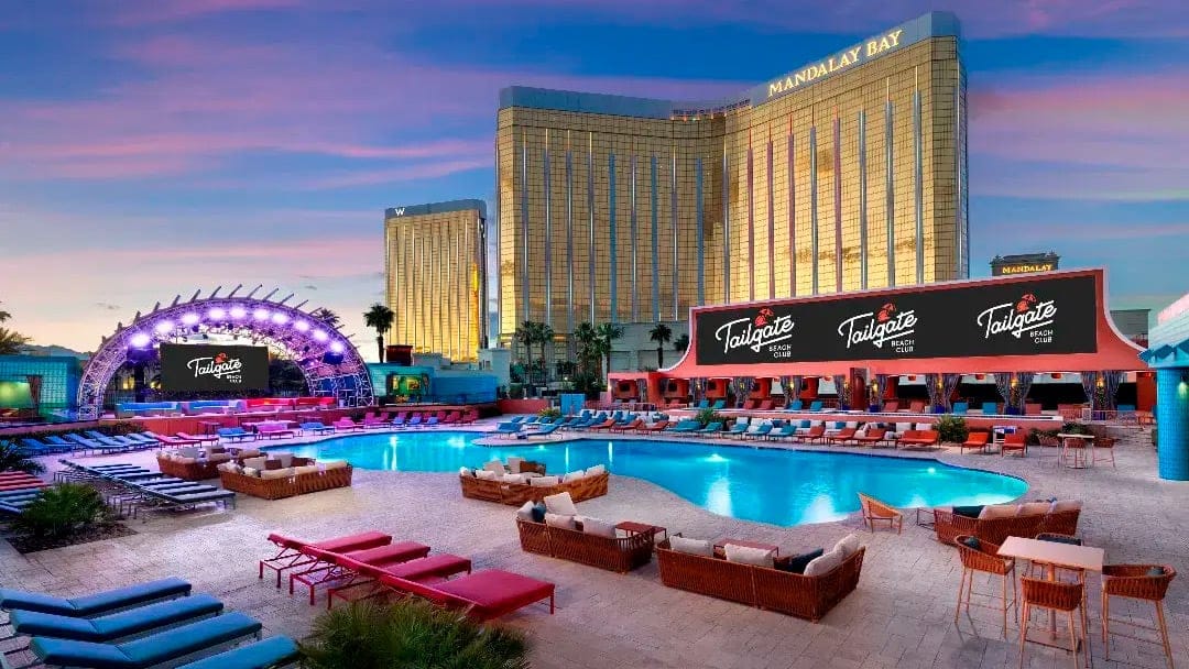 BetMGM partners with Mandalay Bay’s Tailgate Beach Club