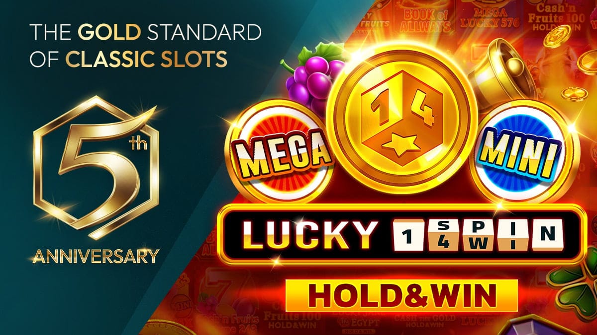 1spin4win Celebrates Fifth Anniversary with Special Slot Release and