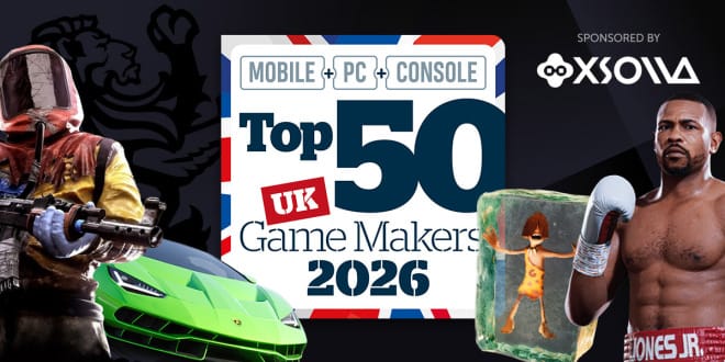 Top 50 UK Game Makers of 2026